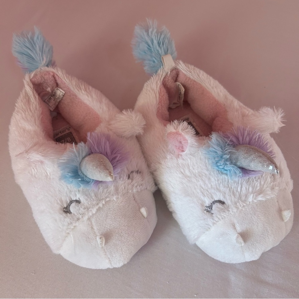 Cute Girl Unicorn Slippers